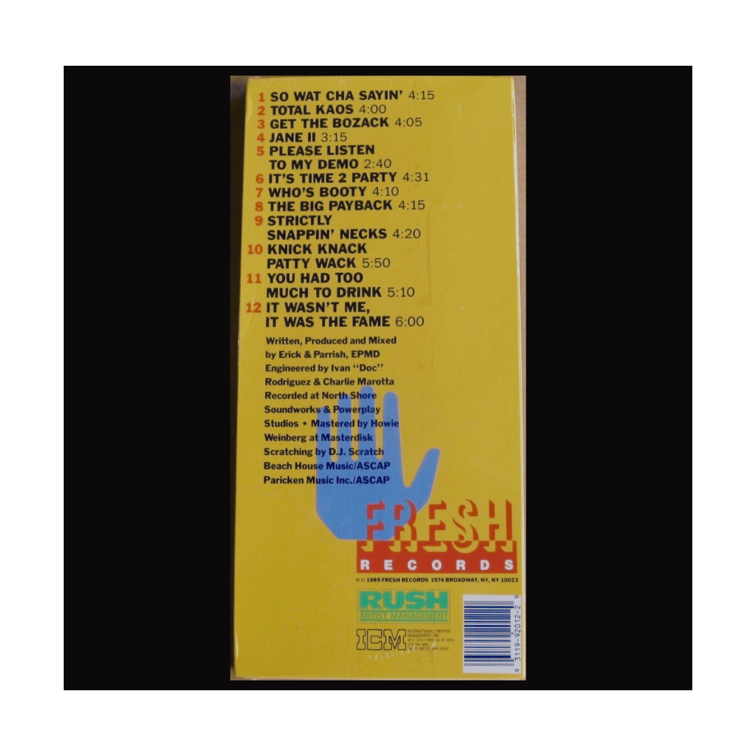 EPMD – Unfinished Business Long Box