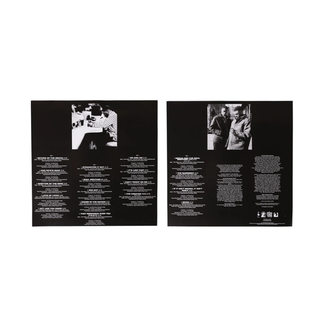 Pete Rock & C.L. Smooth – Mecca And The Soul Brother - 2 xLP(Clear)