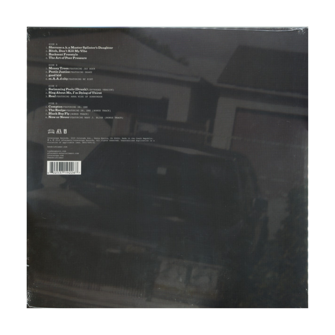 KENDRICK LAMAR - Good Kid M.A.A.D City